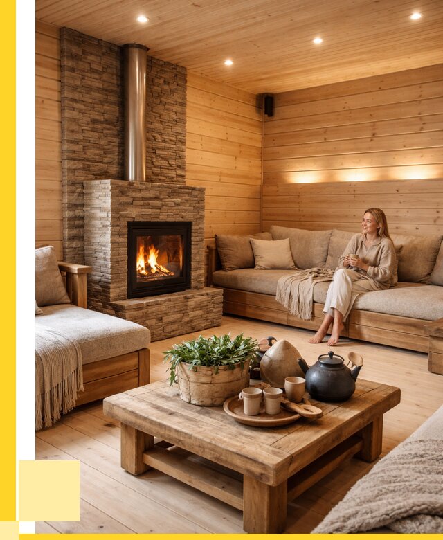 Проект бани с комнатой отдыха в Алапаевске от 37468 р. | ЭриданЛпв