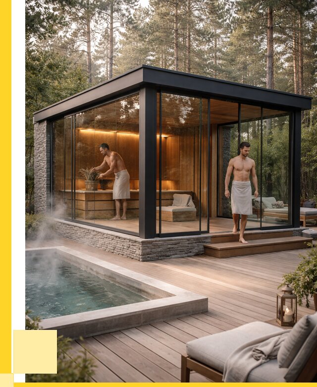 Стеклянные бани и двери в Алапаевске от 481725 р. | ЭриданЛпв