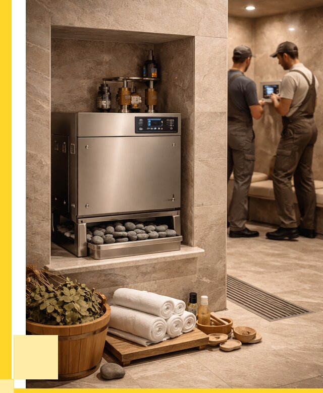 Парогенераторы для хамама в Алапаевске от 80288 р. | ЭриданЛпв