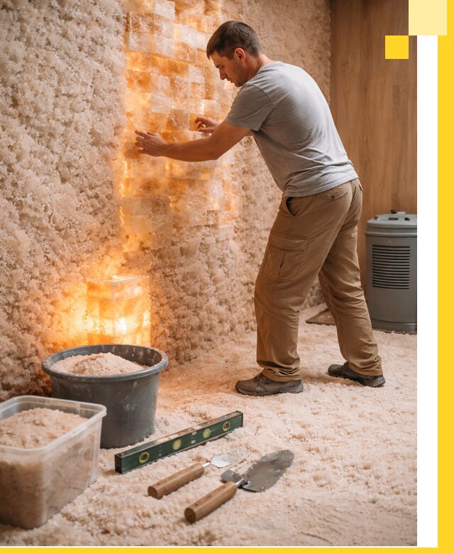 Проектирование и монтаж соляных комнат в Алапаевске под ключ